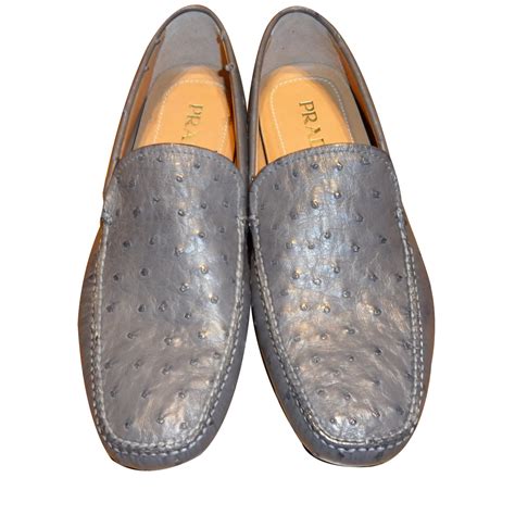 prada mens slip on|Prada driving loafers men's.